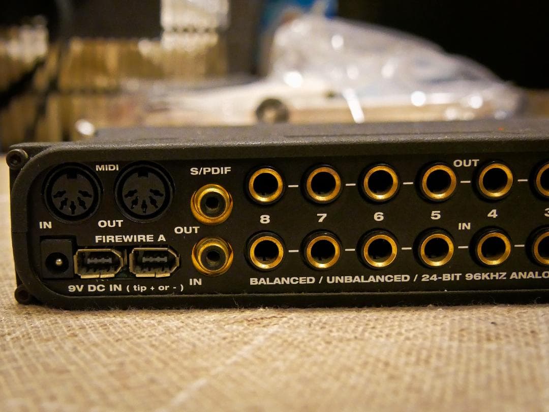 MOTU UltraLite mk1 ＋Firewireカード 動作確認済