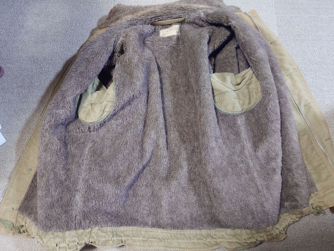 40's N-1　デッキジャケット　サイズ38　ステンシル