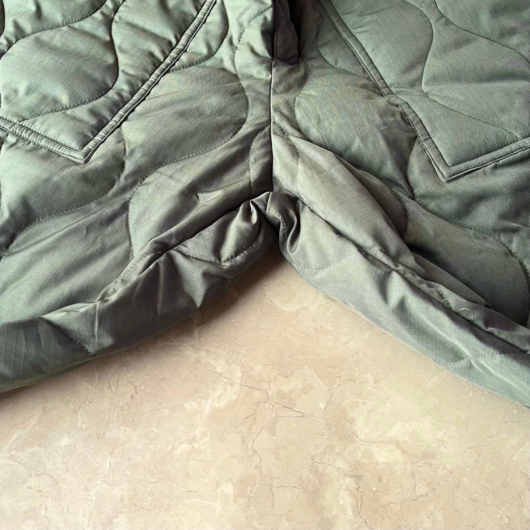 未使用級☆TAION ミリタリーライン カーゴダウンパンツ カーキ XXL 撥水