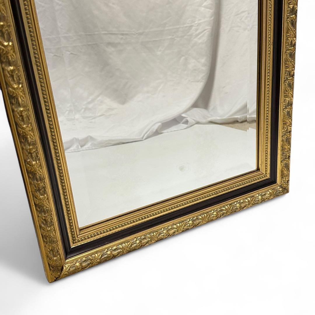 【良品】アンティーク イタリア製 壁掛 姿見