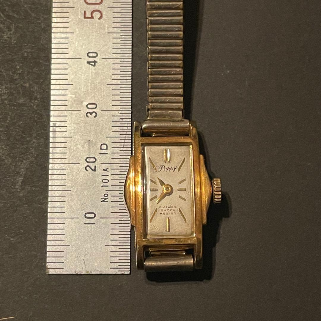 u*i様 【CITIZEN POPPY】k18 ヴィンテージ腕時計　稼働品