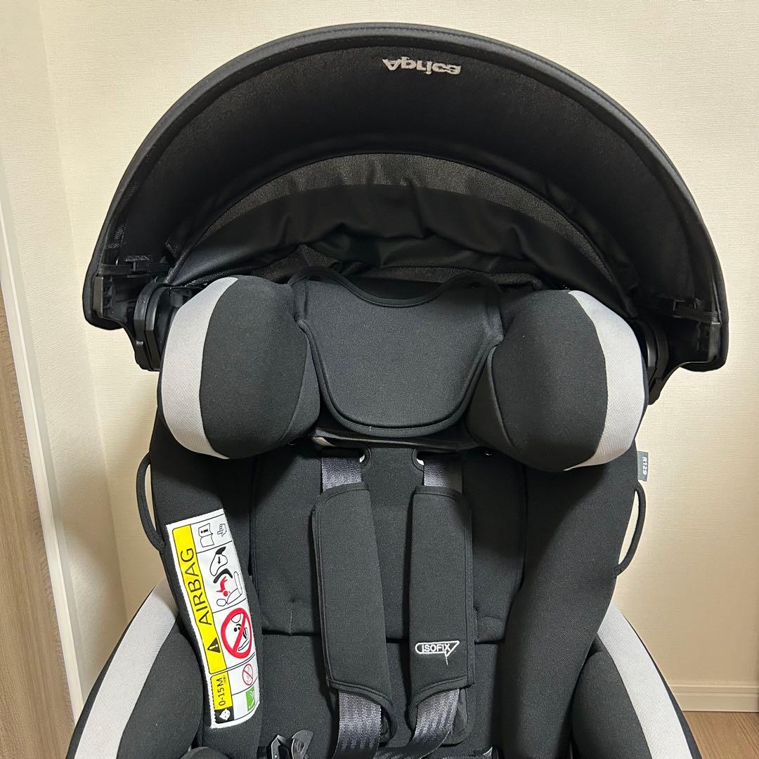 Aprica フラディア プラス シルバーブラック チャイルドシート