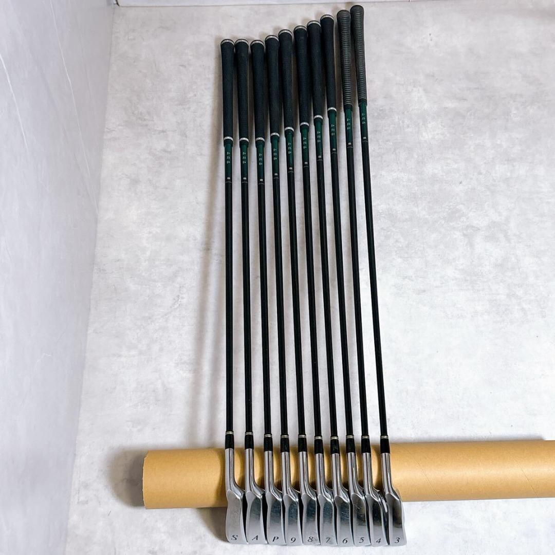 名器 プロギア DATA811 アイアンセット 右打ち 10本 メンズ 三浦技研