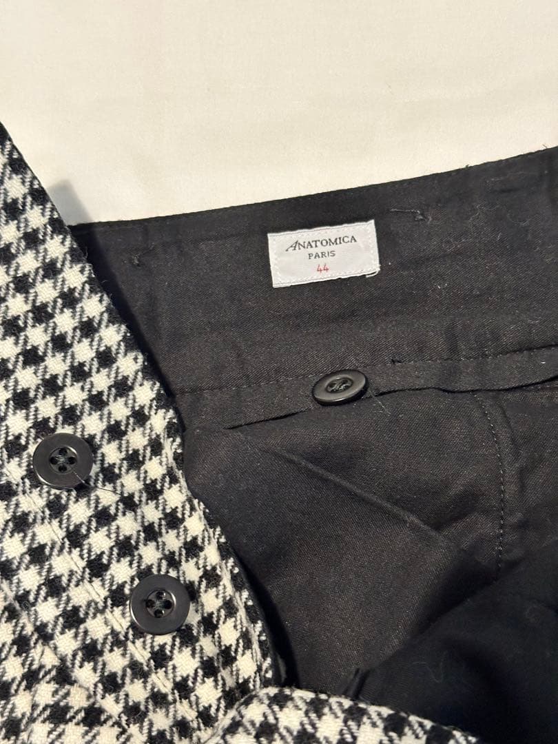 パンツ ANATOMICA tango wool