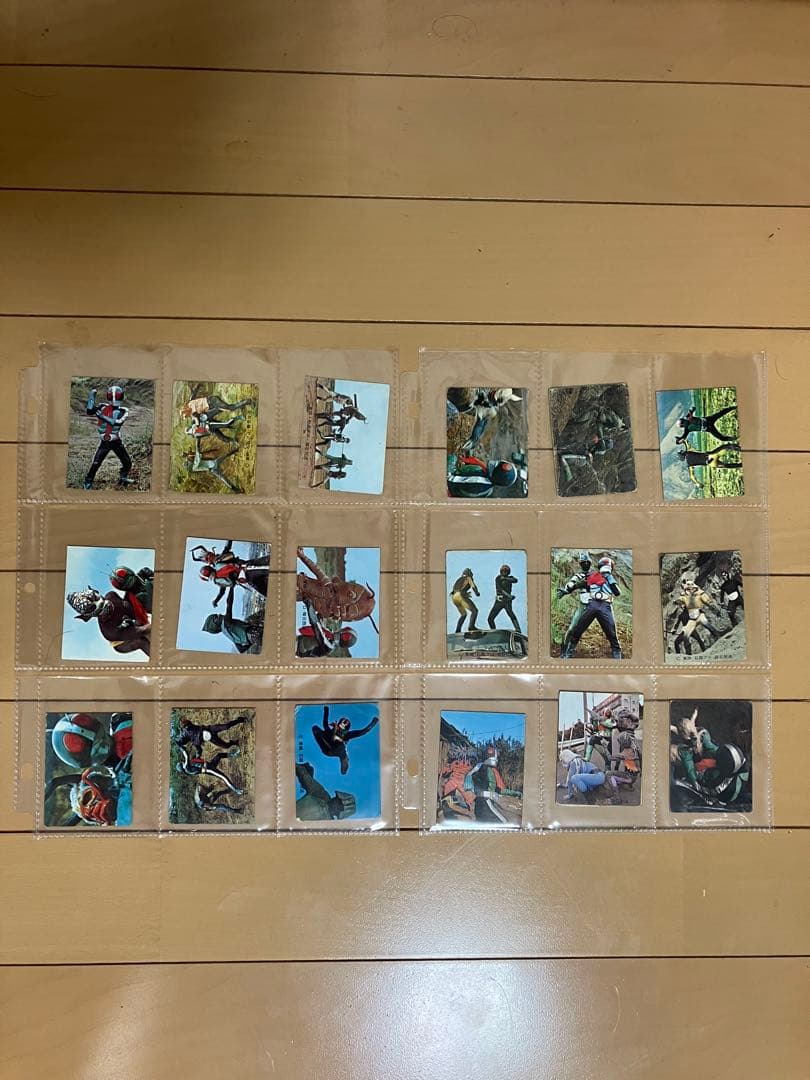 昭和レトロ★旧カルビー仮面ライダーカード★ 1番〜105番まで連番 表25局有