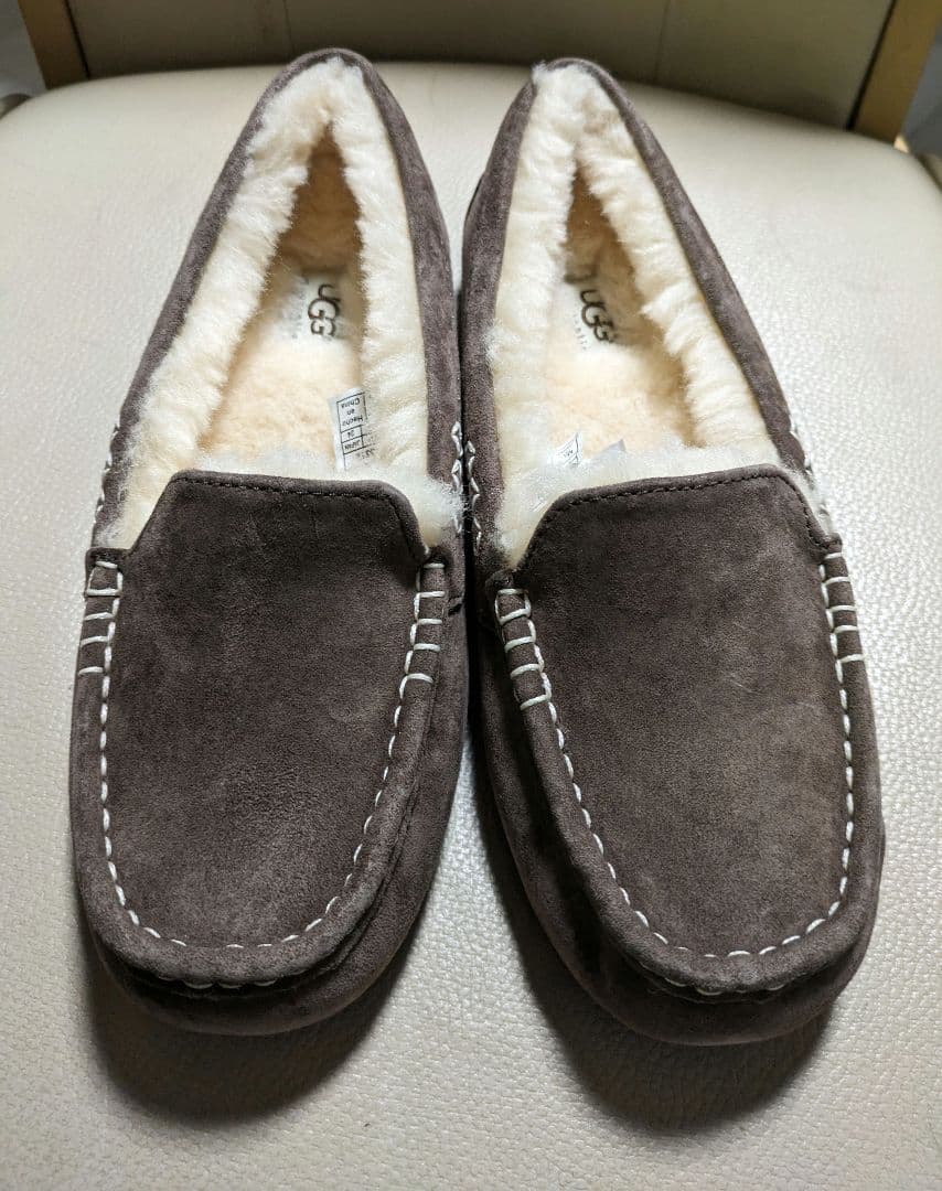 UGG モカシン ブラウン 新品未使用 JAPAN24cm
