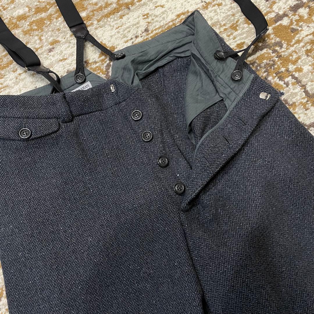 80-90s EMPORIO ARMANI　Tweed Setup