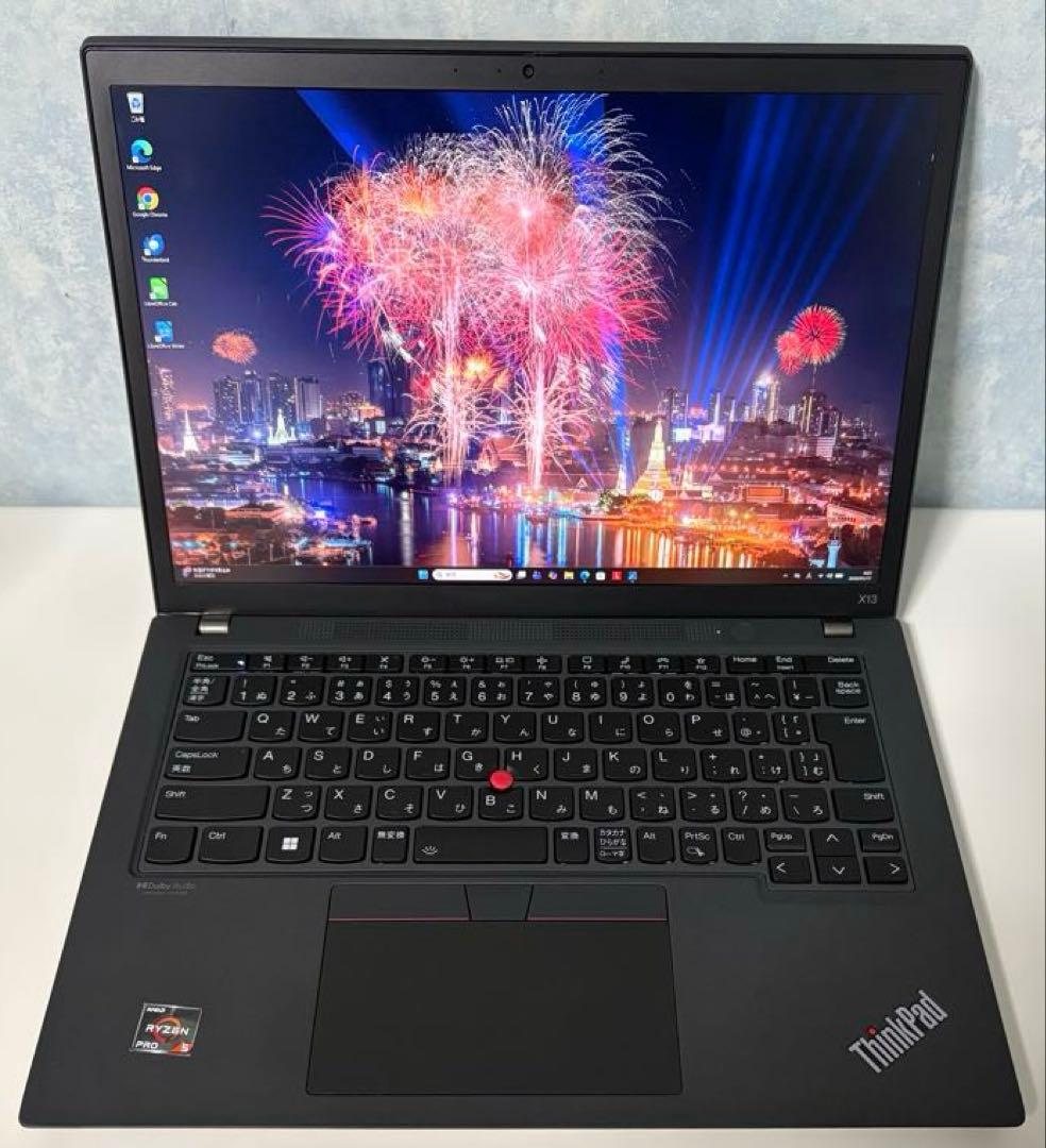 【Ryzen5PRO搭載】ThinkPad X13 Gen3✨メモリ16GB超速