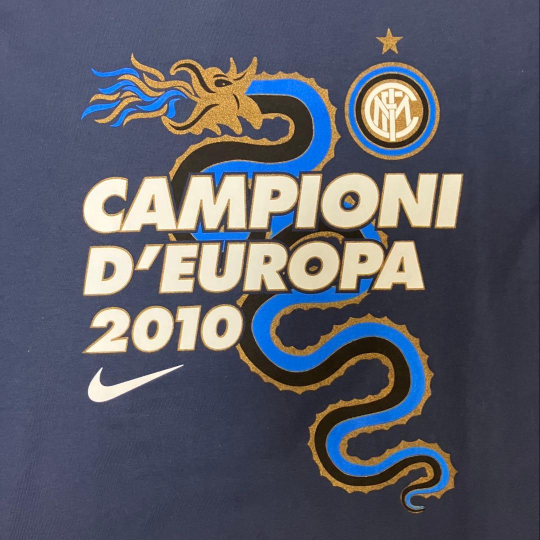 未使用★2010インテルCL優勝記念Tシャツ