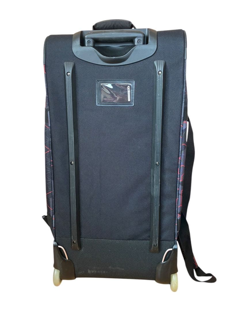 【美品】 SALOMON サロモン キャリーバッグ 3way黒×赤　100L