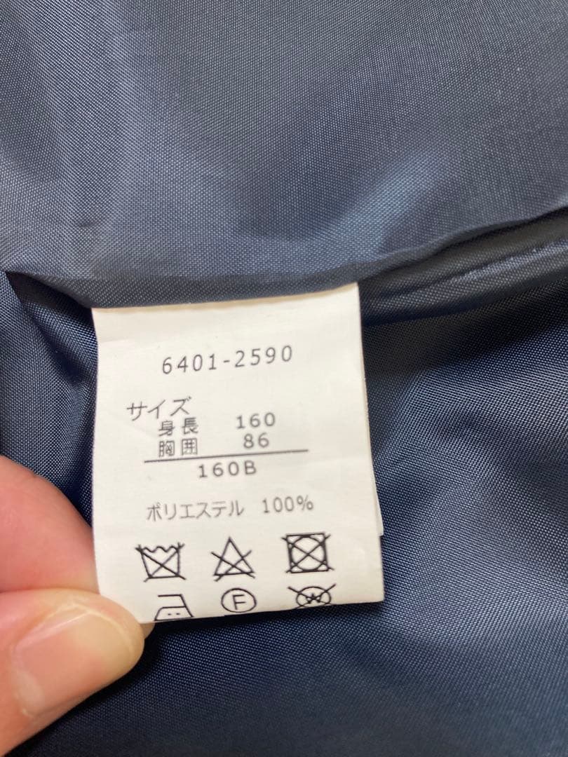 卒服　キューティリボン　女の子　キッズフォーマル　スーツ　ネクタイ　160B