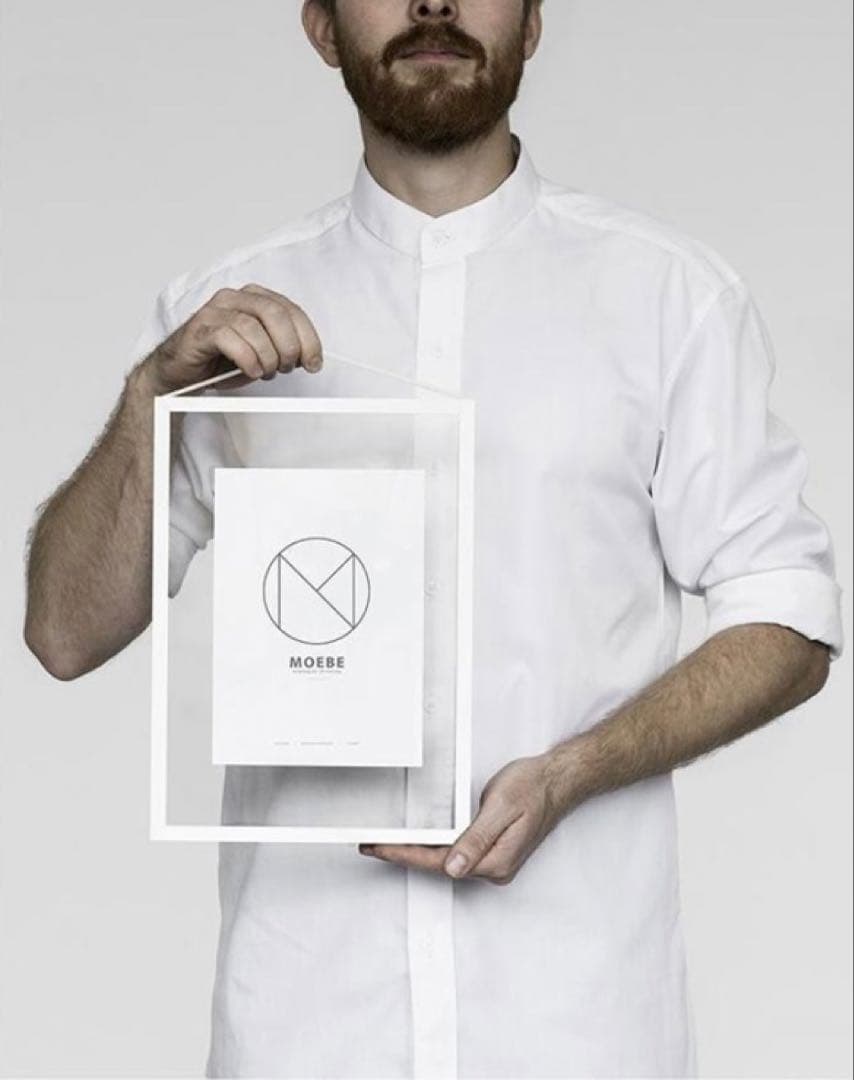 【新品】MOEBE FRAME A4 ホワイト ムーべ