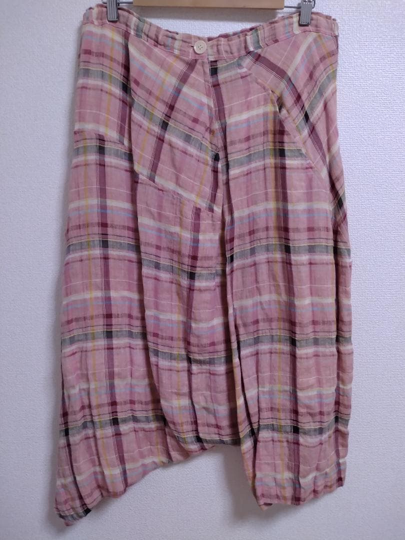 Y's　アシンメトリーサルエルパンツ　ワイズ　リミフゥ　ヨウジ　GroundY