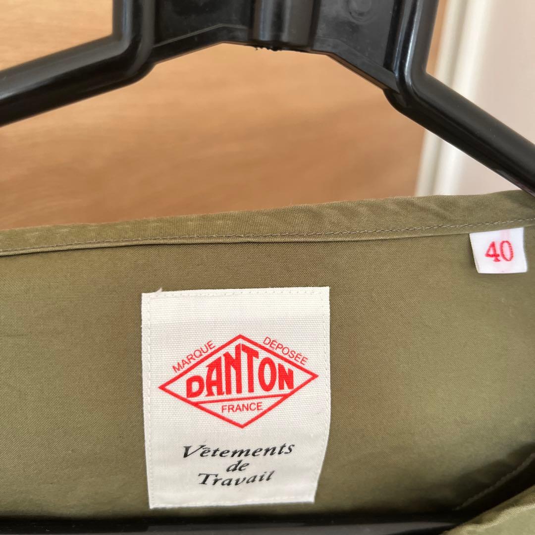 DANTON ノーカラージャケット サイズ40