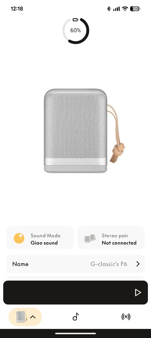 スピーカー・ウーファー B&O beoplay p6