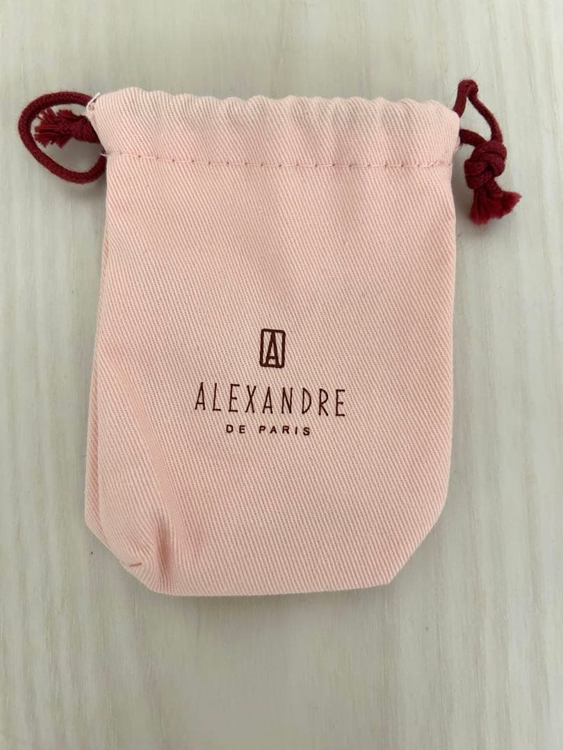 ALEXANDRE DE PARIS ストーン装飾ヘアクリップ