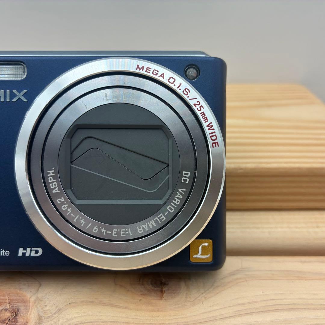 パナソニック ルミックス DMC-TZ7 ネイビー ブルー コンデジ