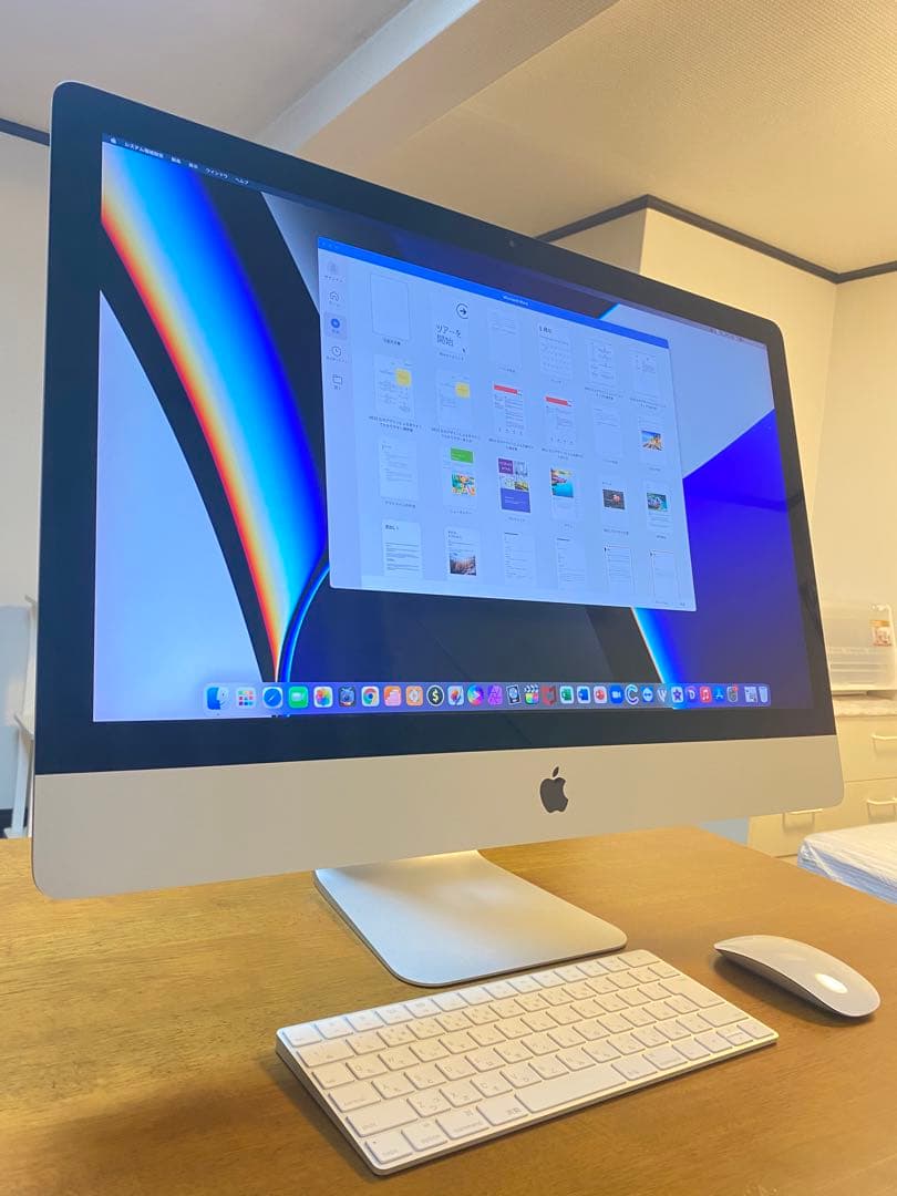美品 Apple iMac 5K 27インチ/メモリ32GB/1TB CAD設計