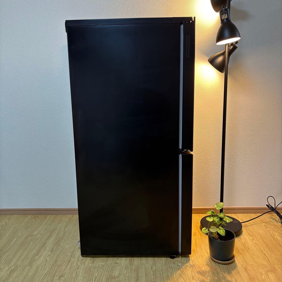 2023年 冷蔵庫 一人暮らし 単身用 3ヶ月保証付き ガラスドア 高級 美品