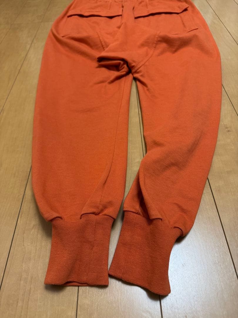 値下げ/Rick Owens DRKSHDW オレンジ　サルエルパンツ S