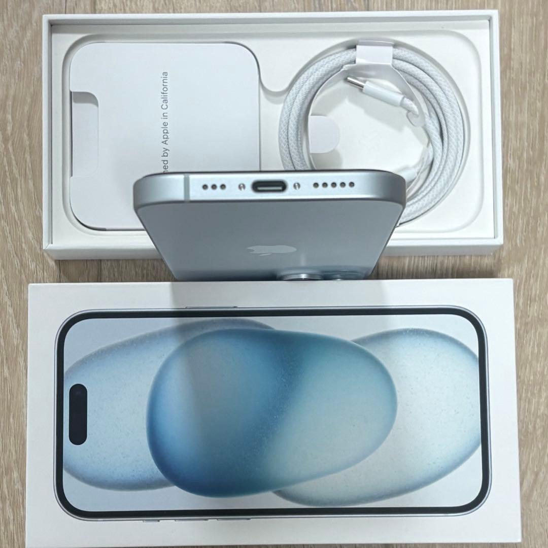 バッテリー最大容量100% iPhone15 128GB SIMフリー 本体