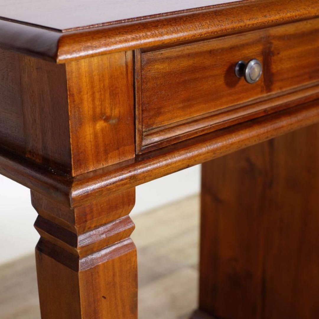 K 新品 アジアン 机 デスク アンティーク カントリー カフェ コロニアル