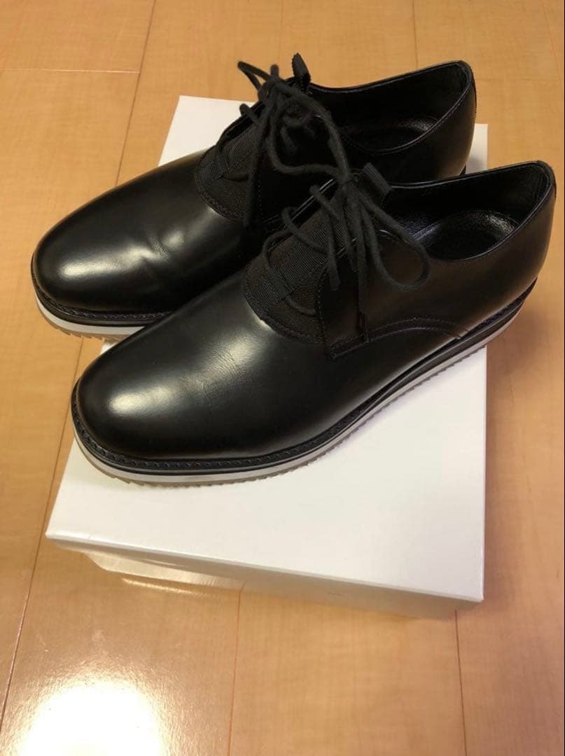 j5　John UNDERCOVER レザーシューズ 黒 M