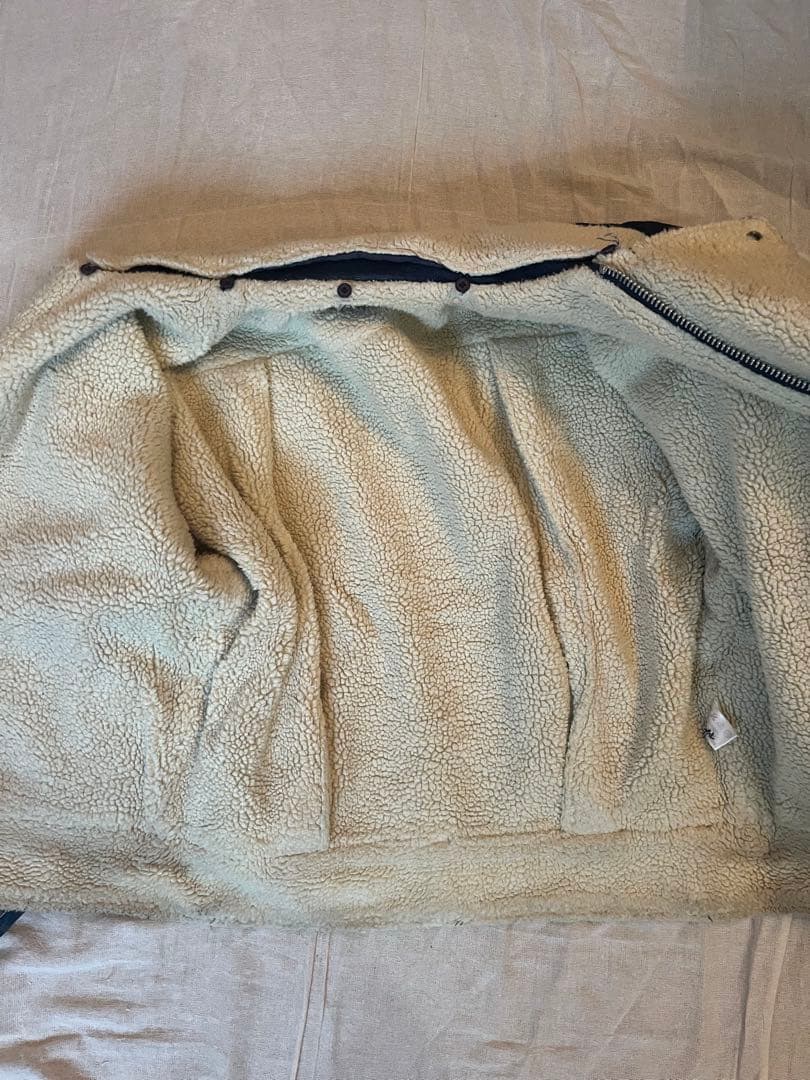 HAI sporting gear イッセイミヤケ ボアデニムジャケット　M