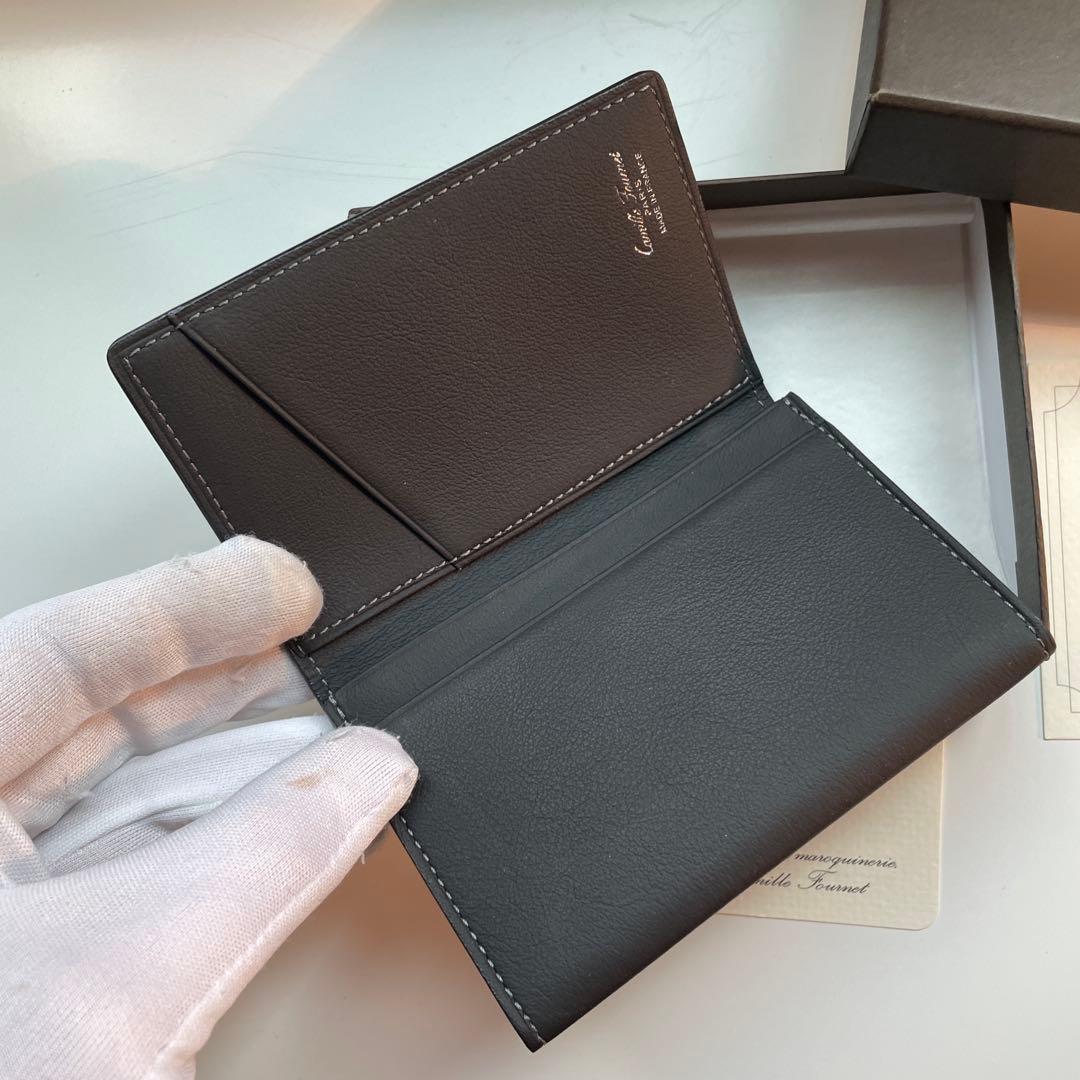 超レア カミーユフォルネ コノリーレザー 名刺入れ connolly