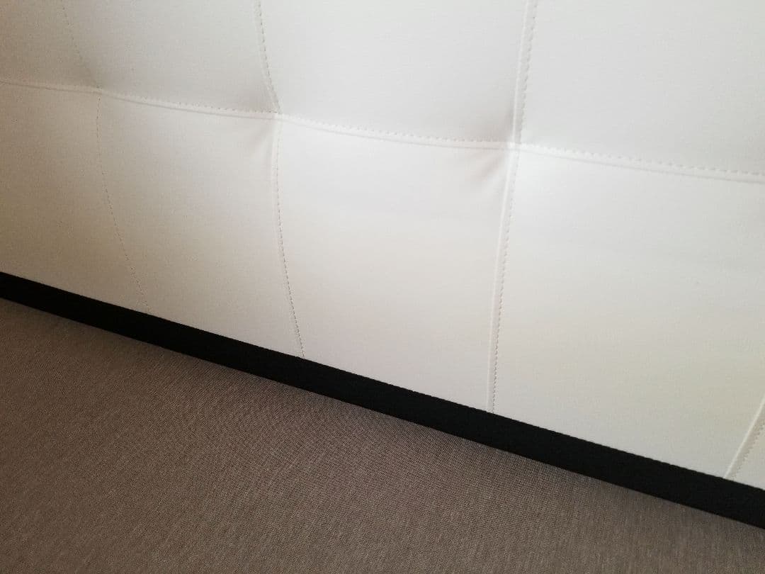 美品 フランスベット IQ ホワイト フレーム マットレス セット セミダブル