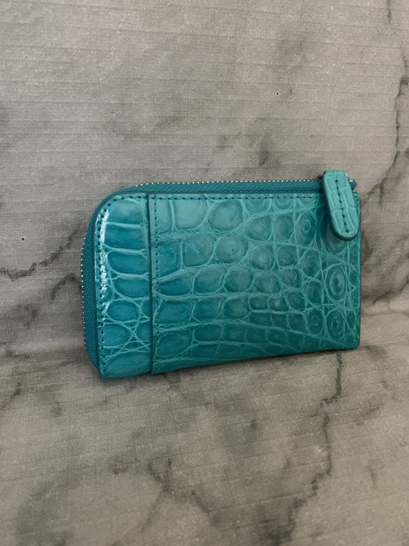 きりこCOTO　クロコダイル　ミニ財布　ウォレット　コンパクト　L字