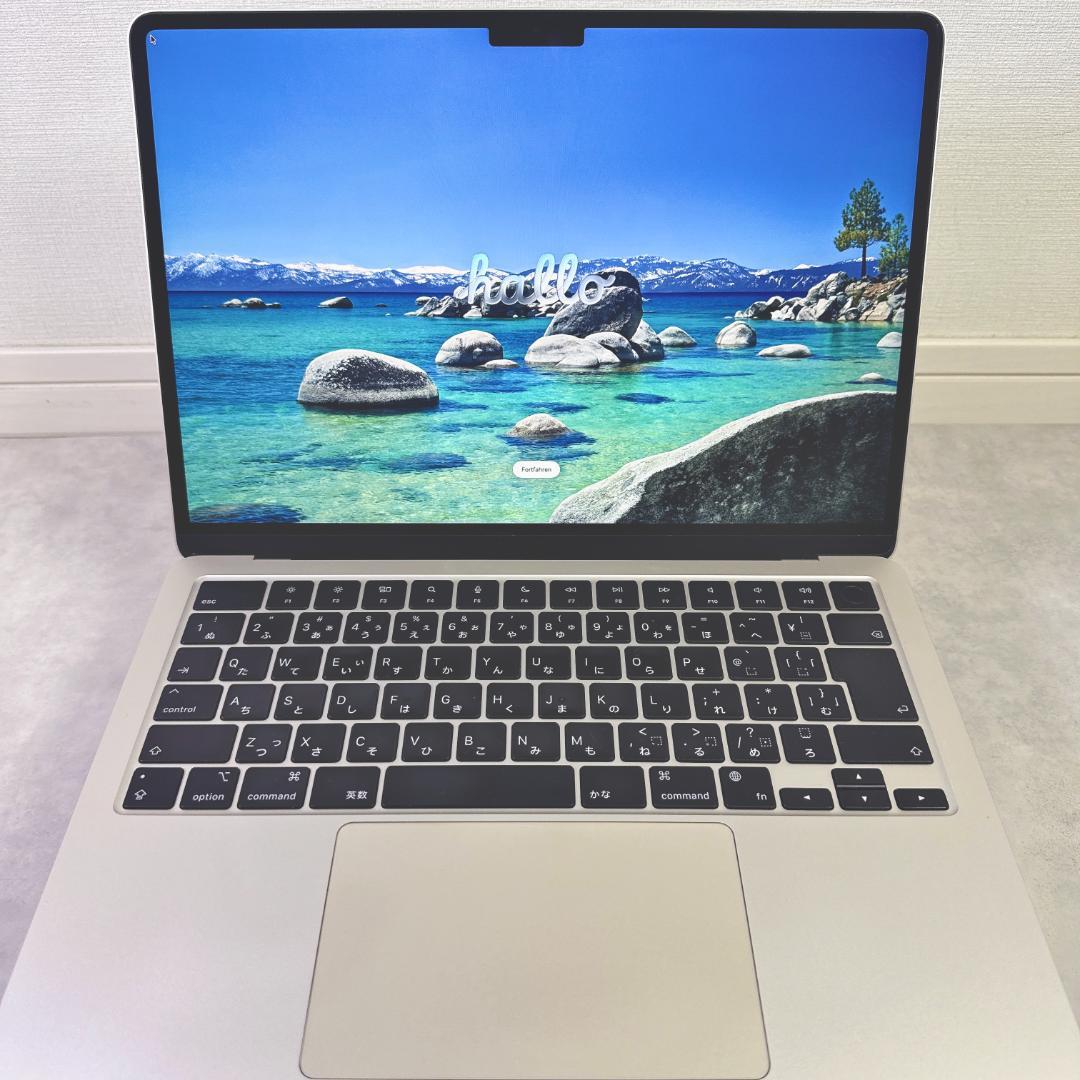 【美品】MacBookAir 13in M2 256GB AppleCare付