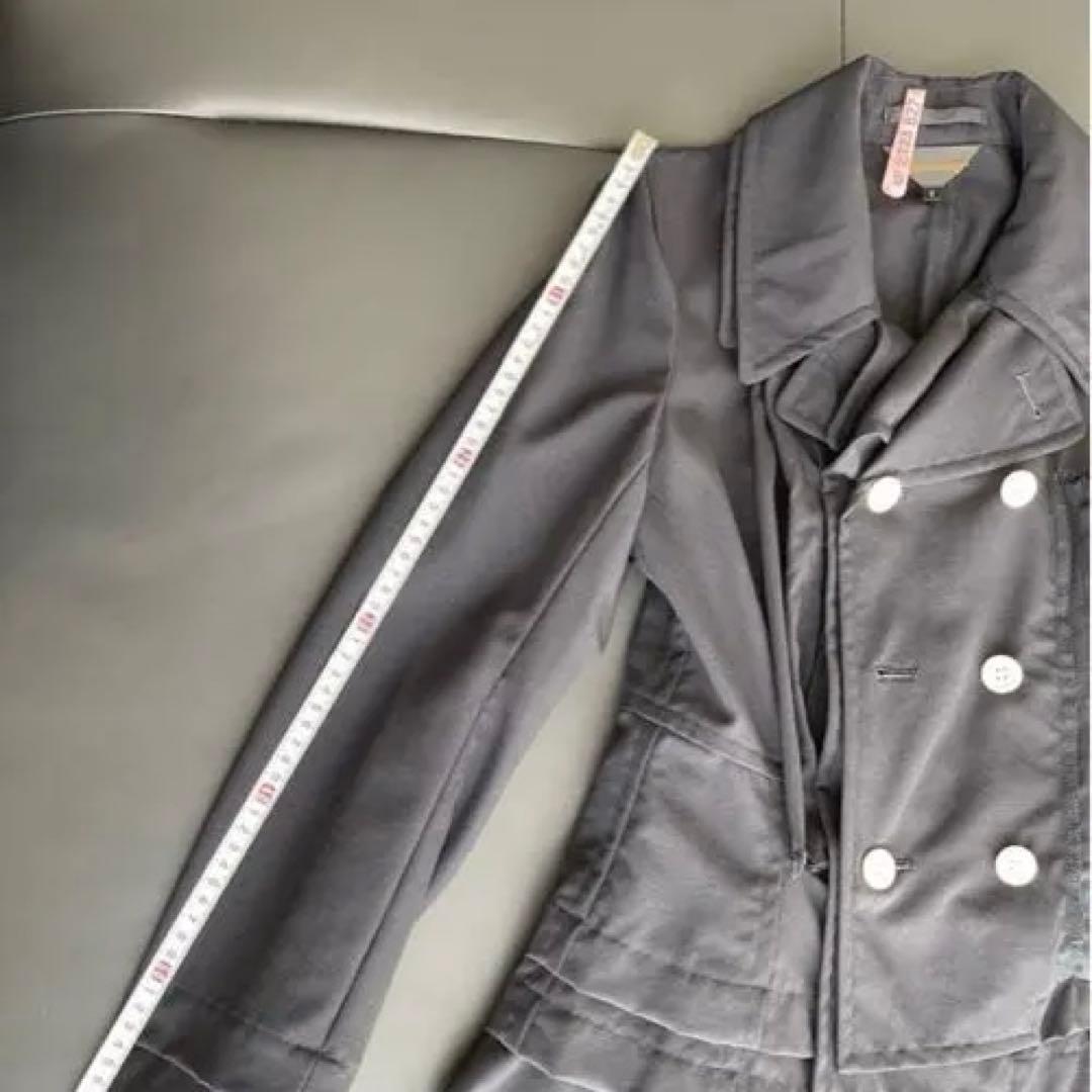 コムデギャルソン　ネイビー　変形テーラードジャケット