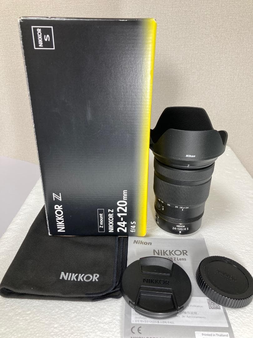 ニコン　レンズ　美品　Z24-120/4S