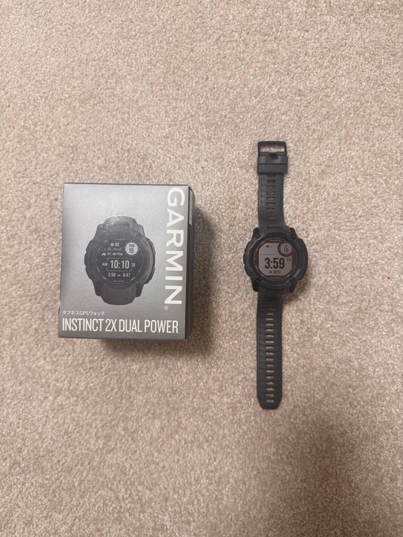 T*H様 GARMIN INSTINCT2X DUAL POWER