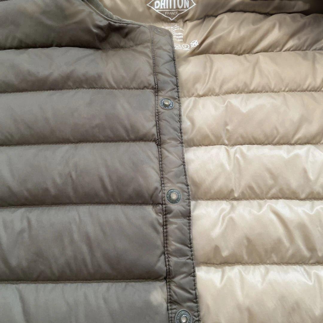 DANTON オリーブ ダウンベスト サイズ40