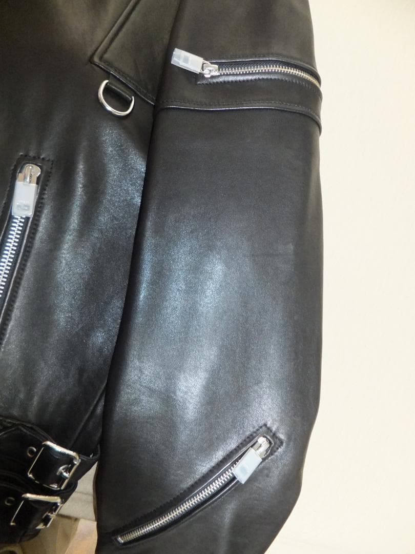 DIESEL / ディーゼル　ラムレザーライダージャケット（サイズL）羊皮