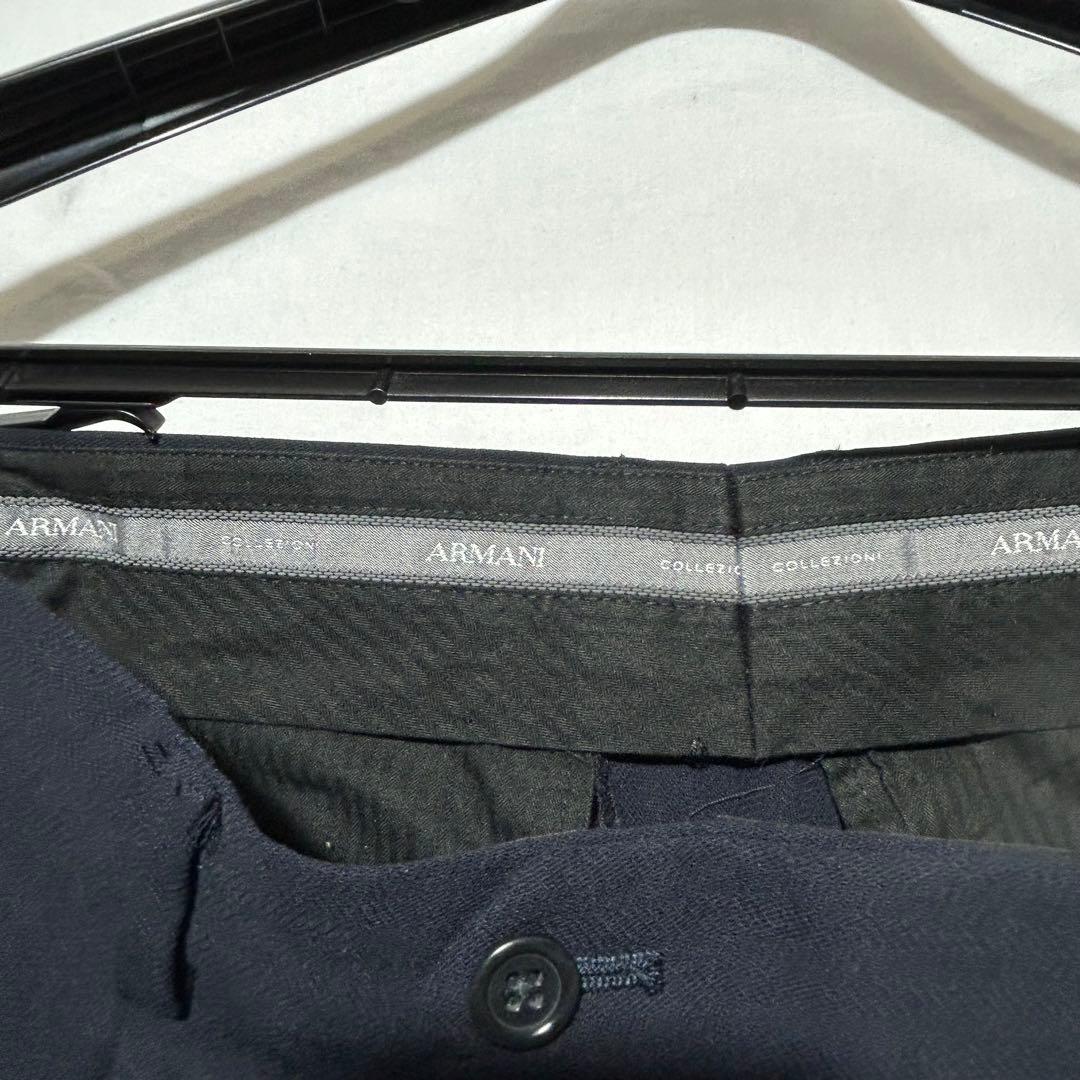 ARMANI COLLEZIONI ダークブルービジネススーツ