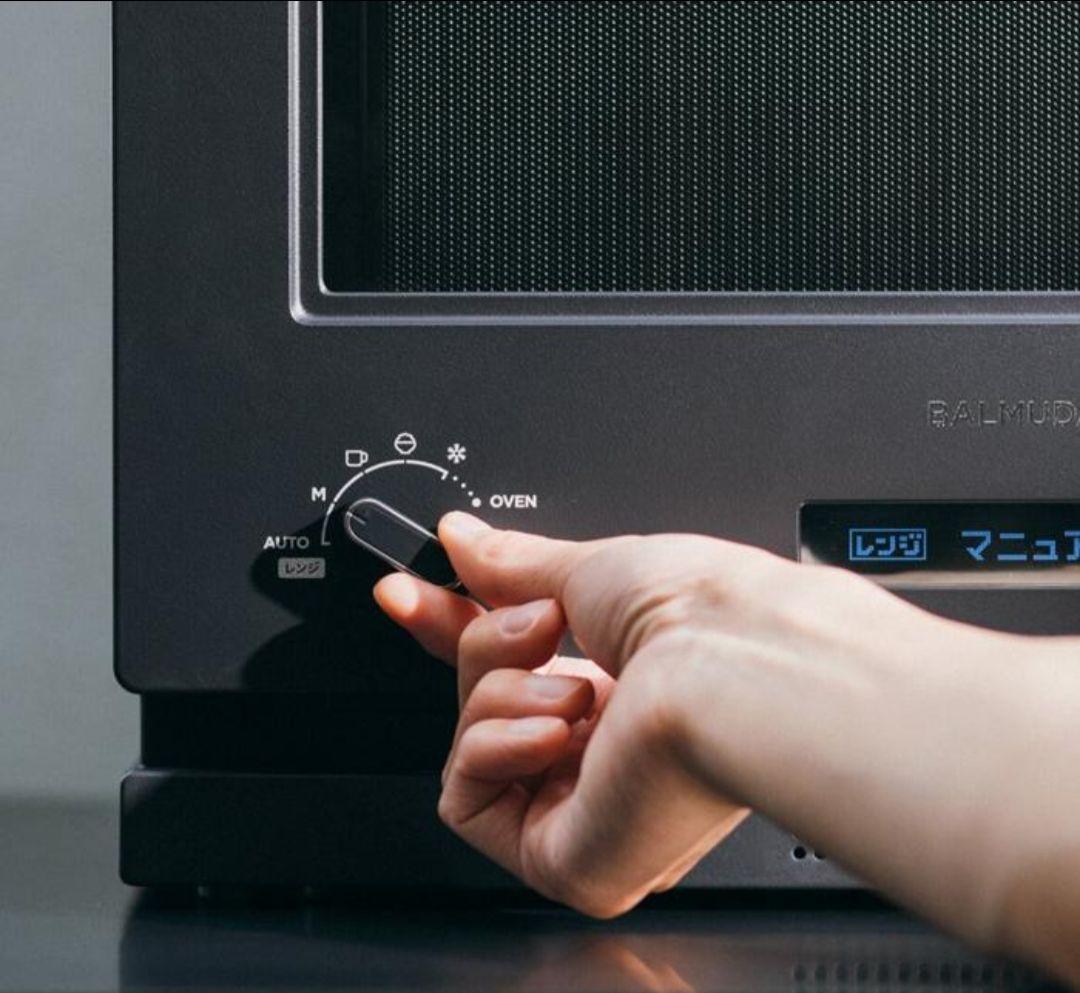 f*y様 ☆セール☆ ♥BALMUDA K09A-BK 20Lオーブンレンジ♥