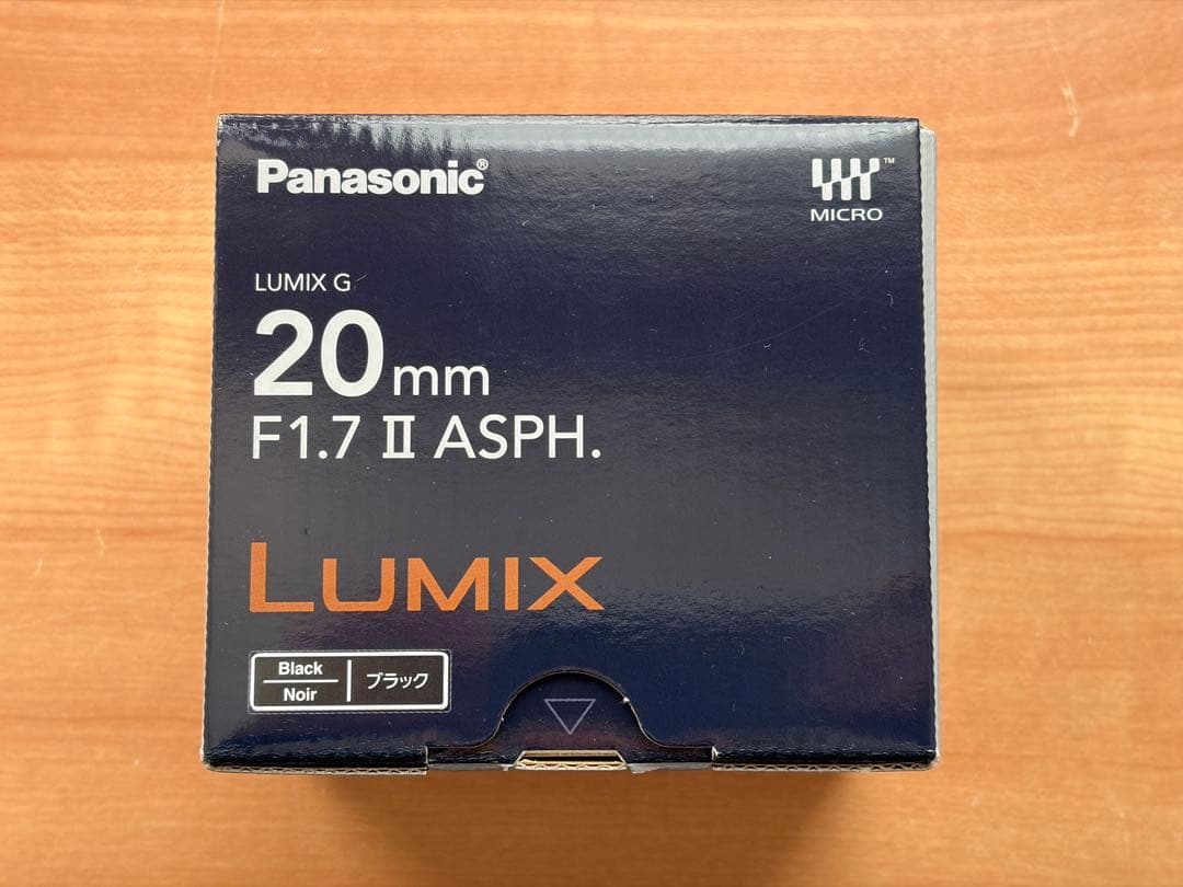 Panasonic LUMIX 20mm F1.7 II マイクロフォーサーズ