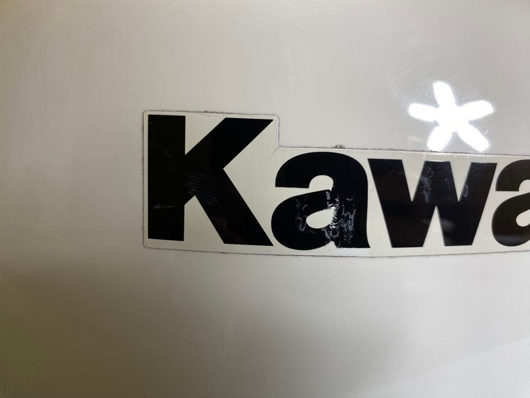 250TR 白　フューエルタンク　純正　キャブ