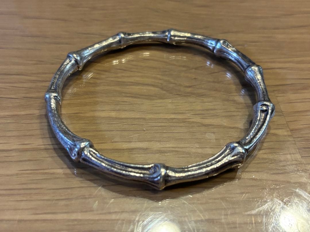 t*い様 【オールドティファニー】Tiffany バンブー バングル ブレスレッ