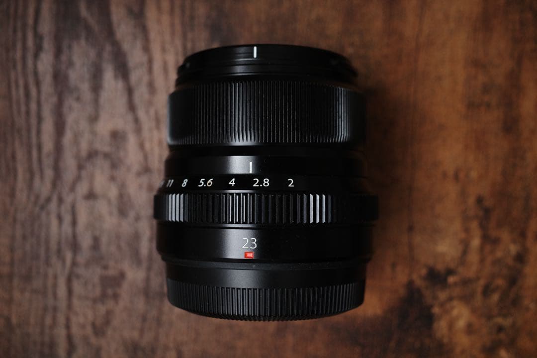 【美品】FUJIFILM XF23 f2.0 R WRおまけ付き