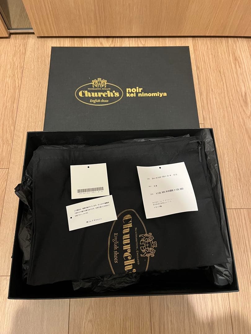 ノワールケイニノミヤ　チャーチ　コラボシューズ