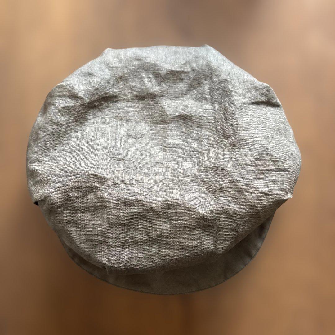 KIJIMA TAKAYUKI（キジマタカユキ）リネンワークキャップ　サイズ1