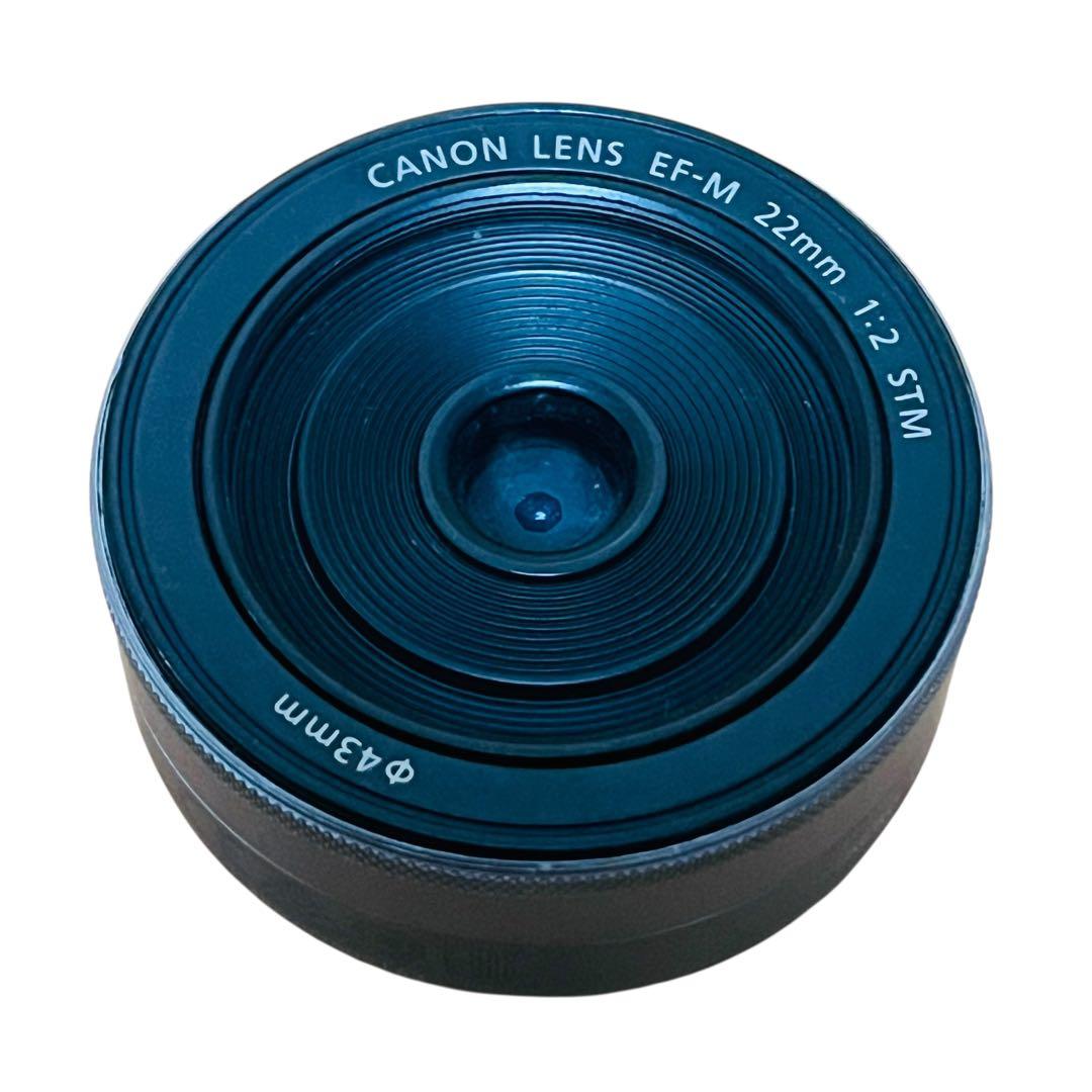 【ジャンク】CANON EF-M 22mm F2 STM 単焦点レンズ