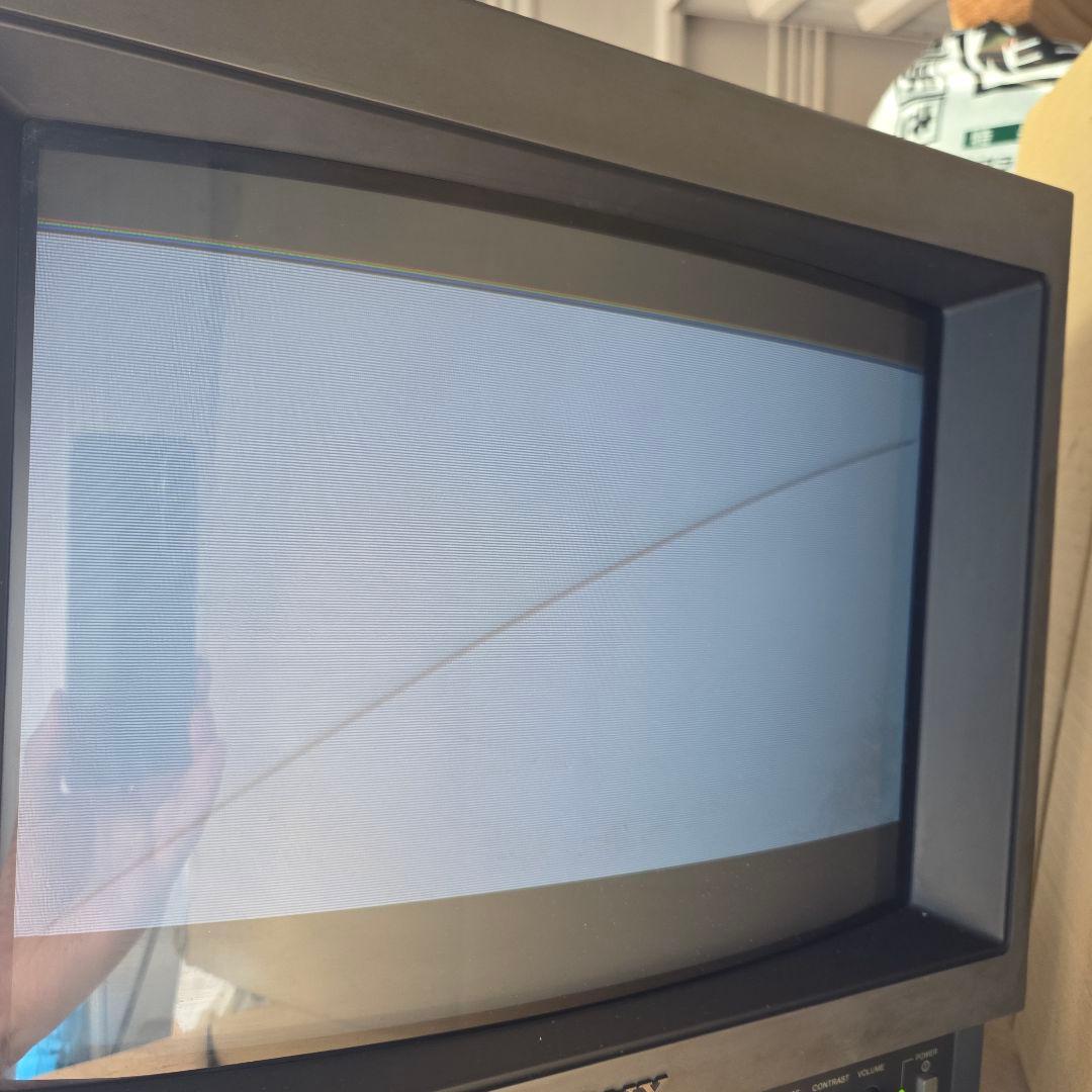 ①14型トリニトロンカラービデオピクチャーモニター PVM-14M1J SONY