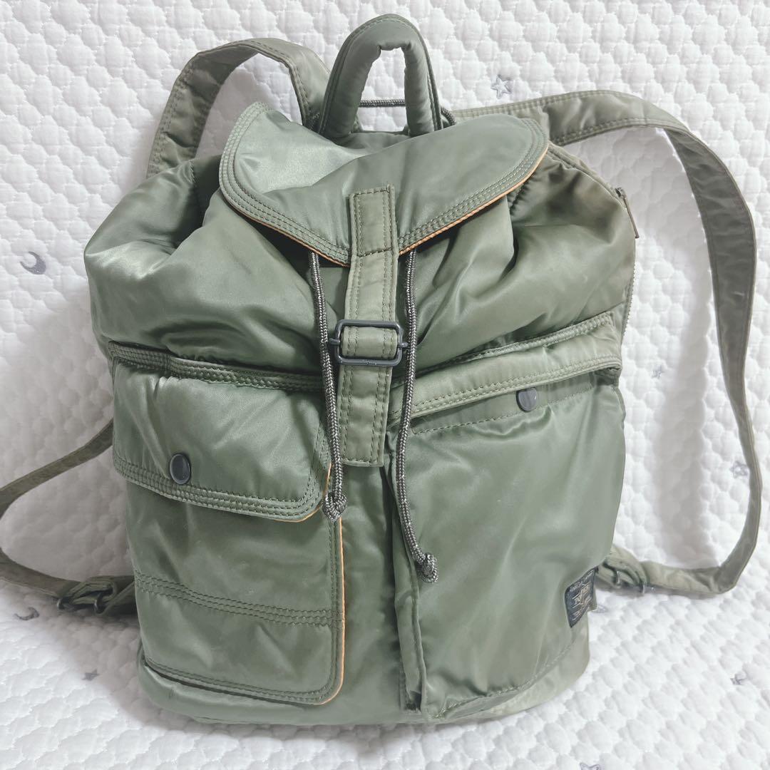 PORTER TANKER リュック セージグリーン