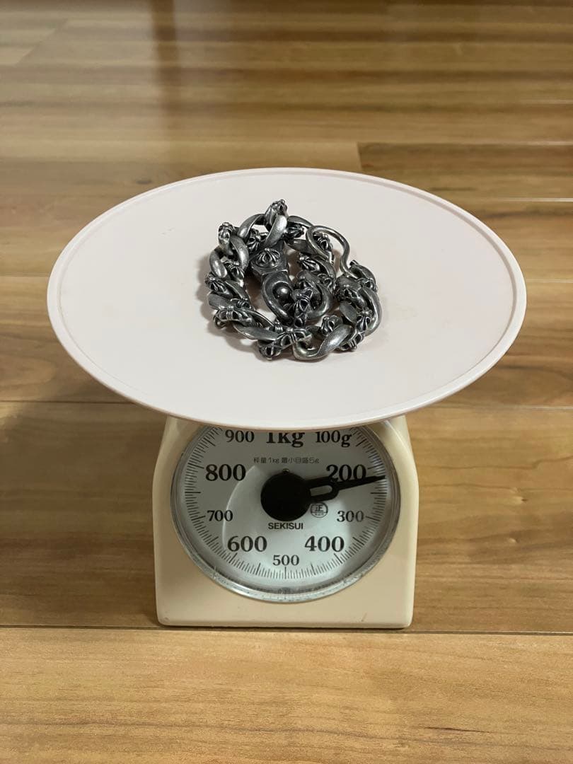 ぷ*ぴ様 シルバー925 S字フック付き　ウォレットチェーン　検索クロムハーツ