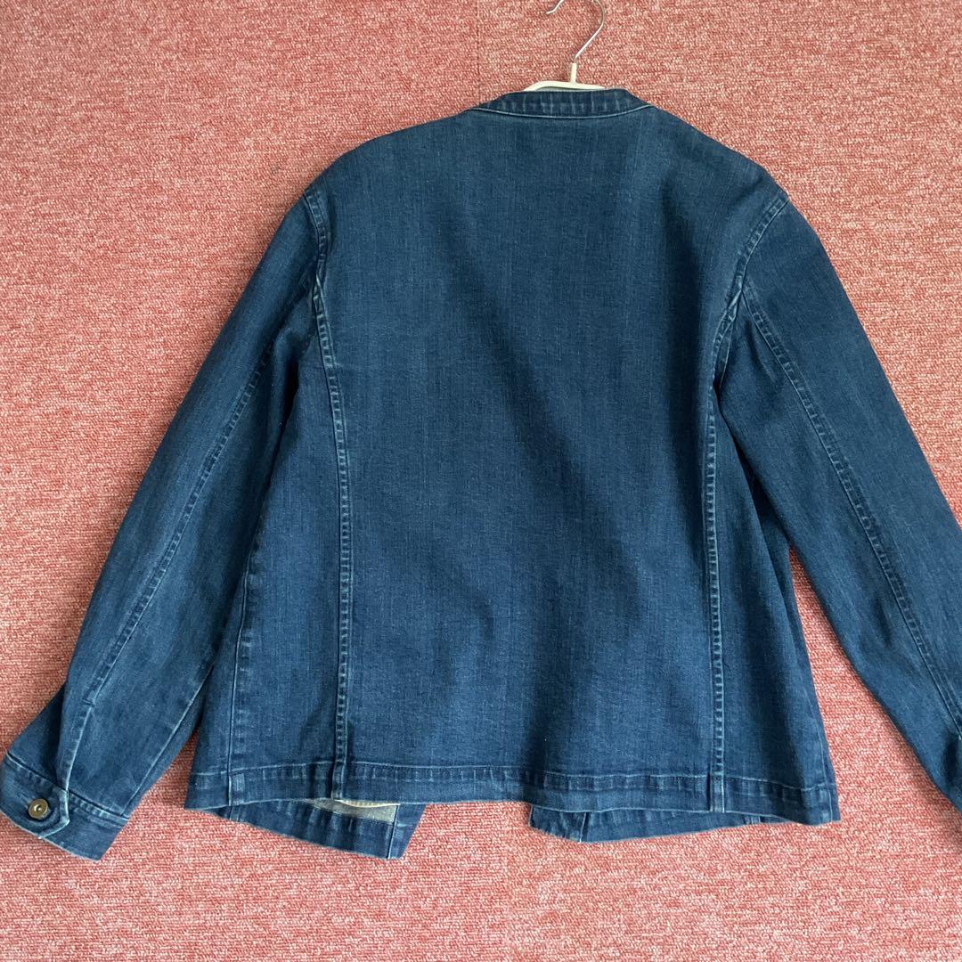 komugiです。LOISIR デニムジャケットとスカート